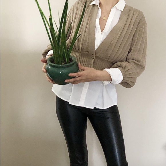 Wilfred Aritzia Thais Cardigan in Tannin - XS - Picture 4 of 6